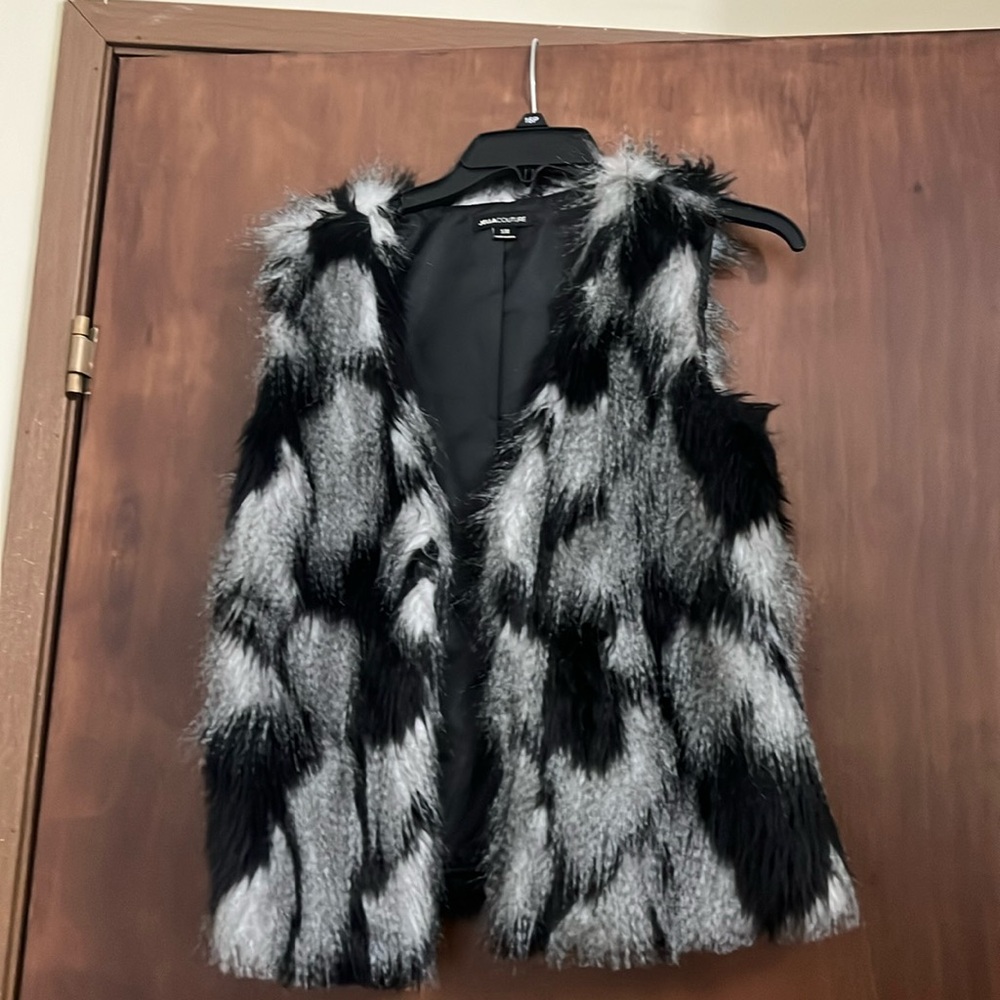 Jella Couture Faux Fur Vest